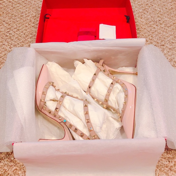 Valentino Garavani Rockstud Slingback 100mm Pump - Picture 1 of 4